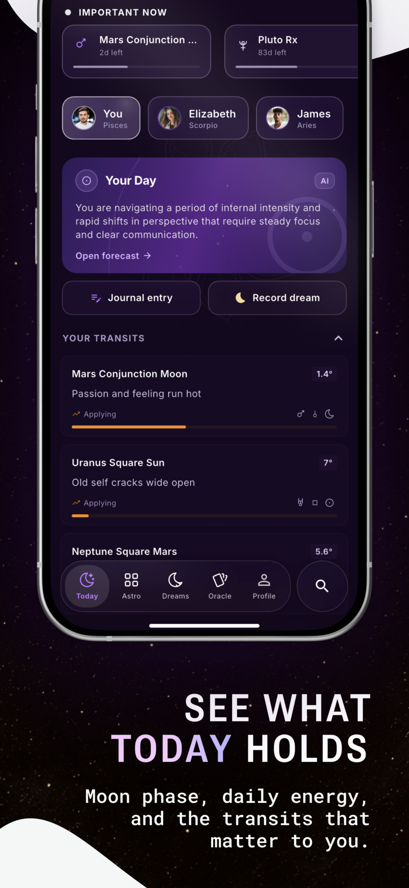 Astroopal — скрины для Google Play