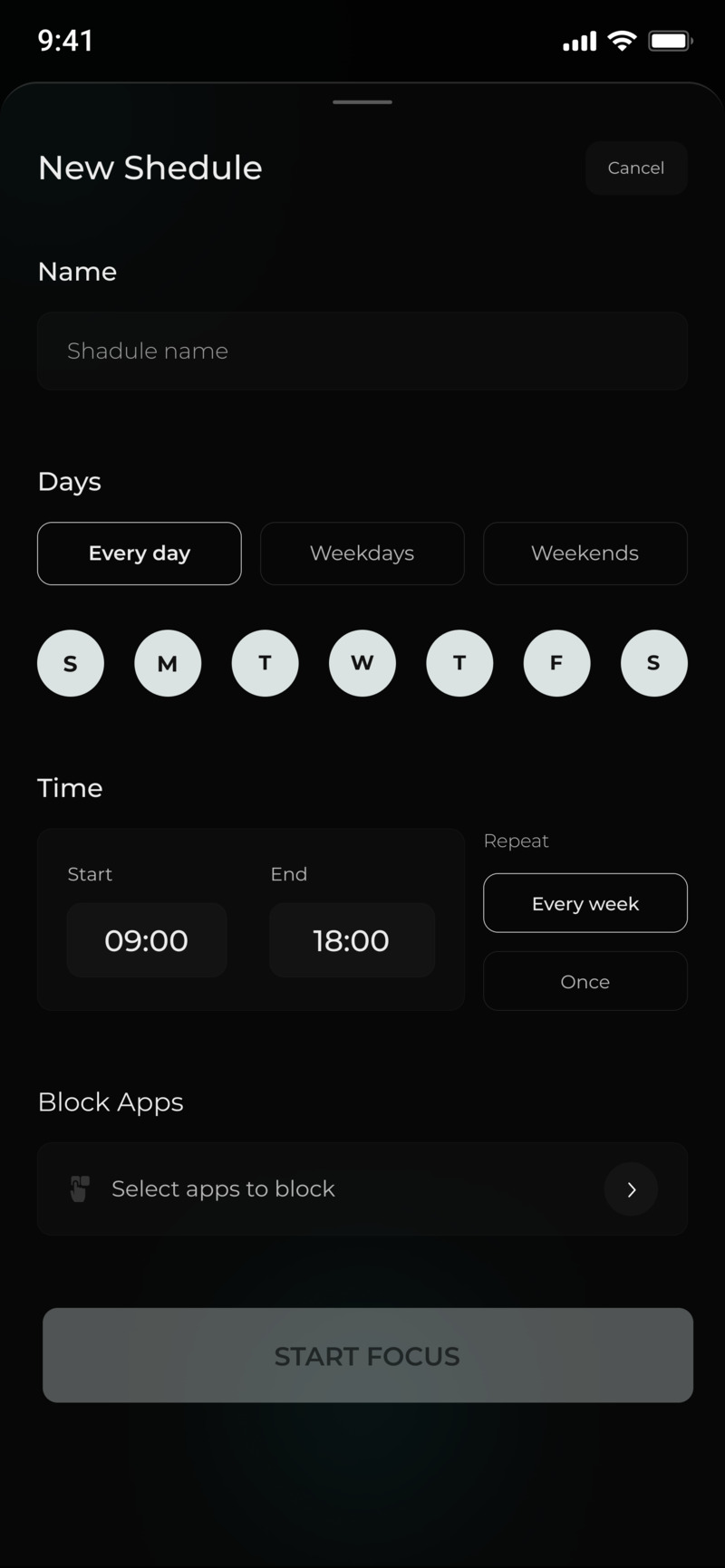Спокой — Focus & Screen Time